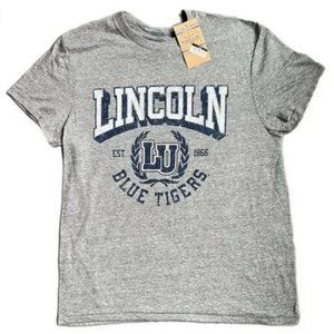 NCAA Lincoln University Men's Gray Triblend T-Shirt S